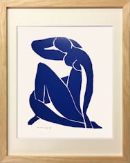 【額装ポスター】Henri Matisse Nublue II,1952